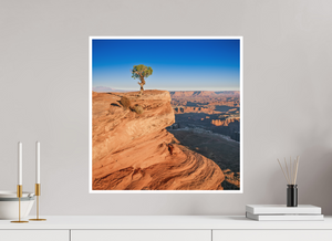 20 x 20.4″, Fine Art Print on Hahnemuhle Bamboo Silent Sentinel of Canyonlands National Park, Utah
