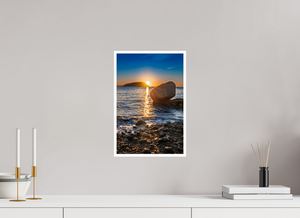 10 x 15″, Fine Art Print on Hahnemuhle Photo Silk Baryta X Balance Rock at Bar Harbor, Maine