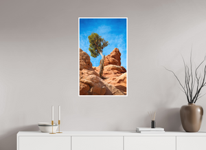 20 x 32.5″, Fine Art Print on Hahnemuhle Bamboo Silent Sentinel of Arches National Park, Utah