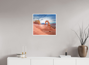 22.3 x 20″, FineArt Print on Hahnemuhle William Turner Delicate Arch, Arches National Park, Utah