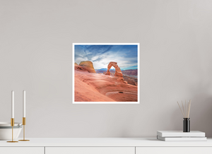 13.4 x 12″, FineArt Print on Hahnemuhle William Turner Delicate Arch, Arches National Park, Utah