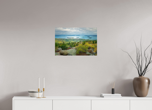 24 x 16″, Photo Print Under Acrylic Glass Bar Harbor from Cadillac Mountain, Maine