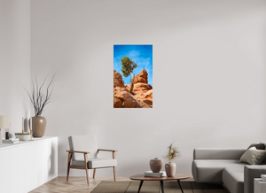 24 x 39″, Photo Print Under Acrylic Glass Silent Sentinel of Arches National Park, Utah