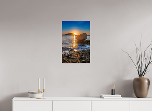 16 x 24″, Photo Print On Fuji Crystal DP II Balance Rock at Bar Harbor, Maine