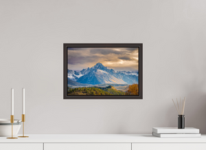 15 x 10″, Alder Brown Floater Frame Mount Sneffels, Rocky Mountains, Colorado