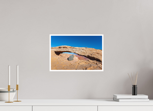 15 x 10″, Fine Art Print on Canson Infinity Rag Photographique II 'Rabbit's View' - Mesa Arch, Canyonlands National Park, Utah