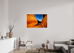 45 x 30″, Photo Print Under Acrylic Glass Entrance to The Wave