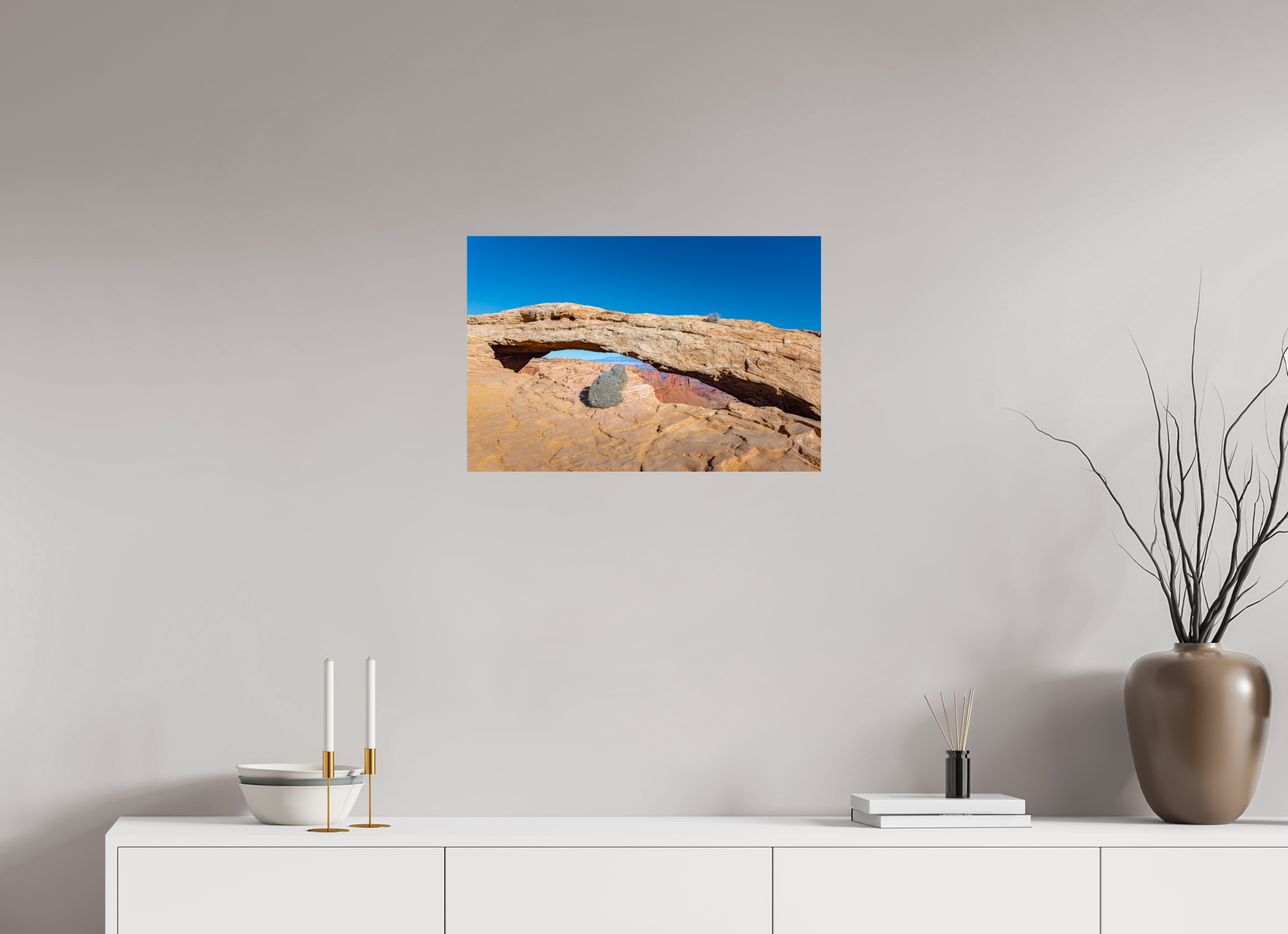 24 x 16″, Photo Print On Fuji Crystal DP II 'Rabbit's View' - Mesa Arch, Canyonlands National Park, Utah