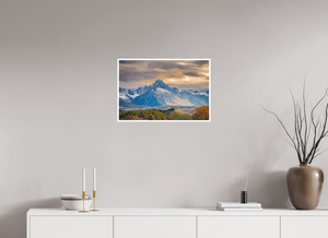 24 x 16″, Fine Art Print on Hahnemuhle German Etching Mount Sneffels, Rocky Mountains, Colorado