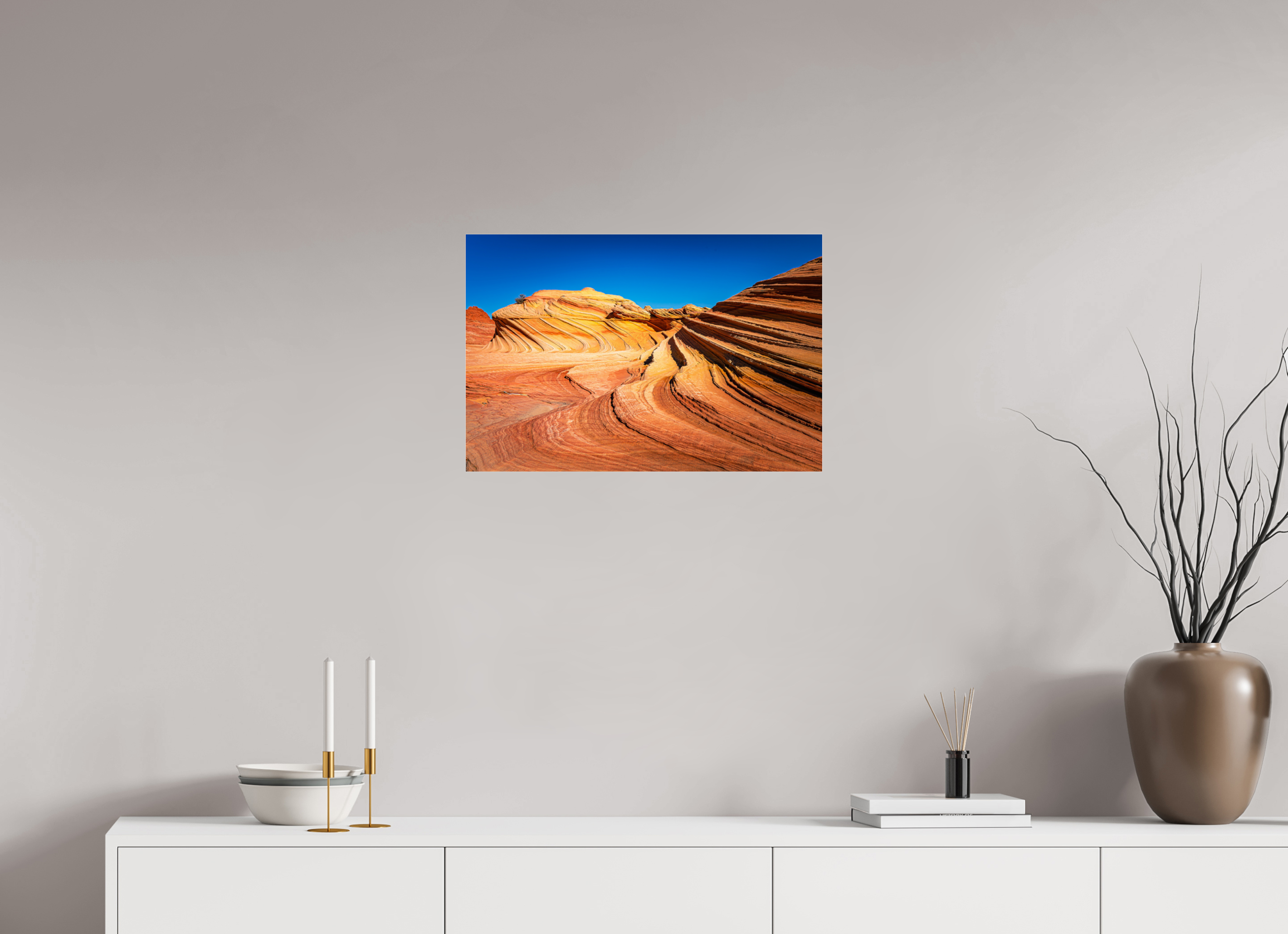 24 x 16″, Photo Print Under Acrylic Glass Second Wave