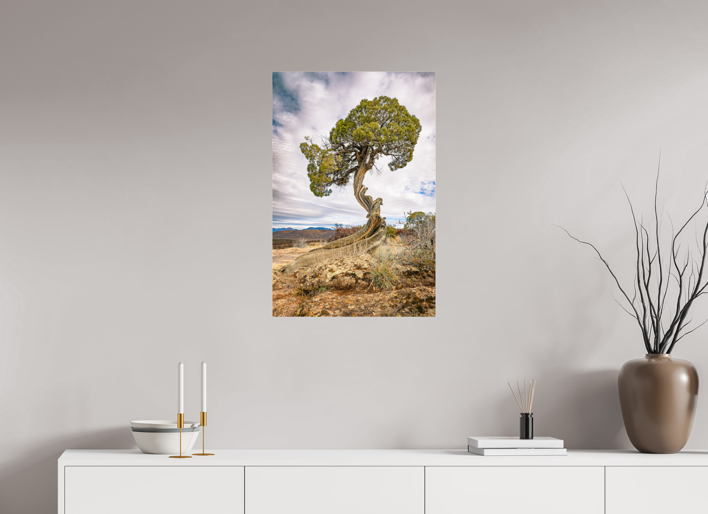 20 x 30″, Photo Print Under Acrylic Glass Silent Sentinel of Black Canyon of the Gunnison National Park, Colorado