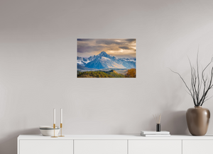 24 x 16″, Photo Print Under Acrylic Glass Mount Sneffels, Rocky Mountains, Colorado