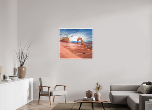 35.7 x 32″, FineArt Print on Hahnemuhle William Turner Delicate Arch, Arches National Park, Utah