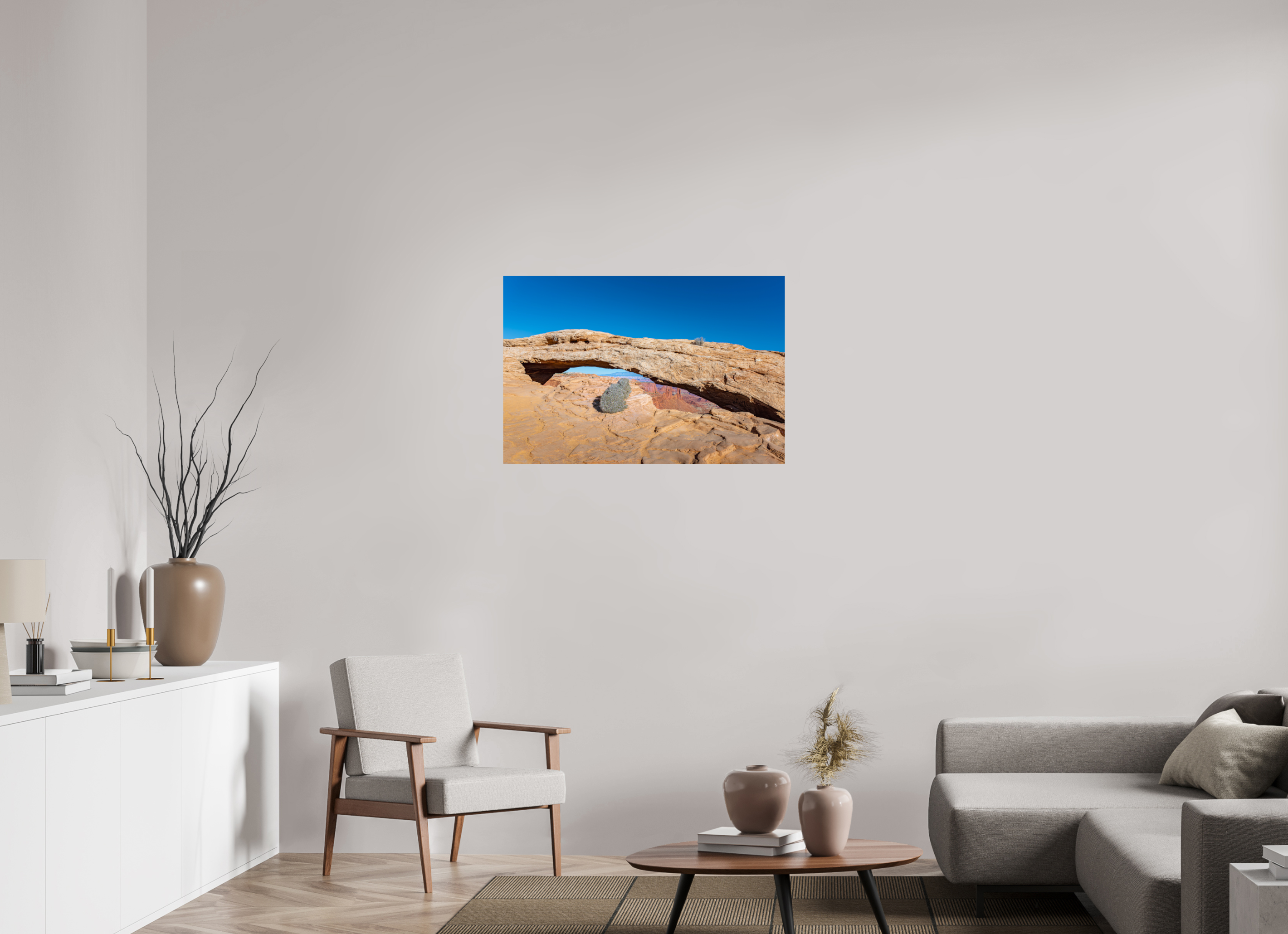 36 x 24″, Photo Print On Fuji Crystal DP II 'Rabbit's View' - Mesa Arch, Canyonlands National Park, Utah