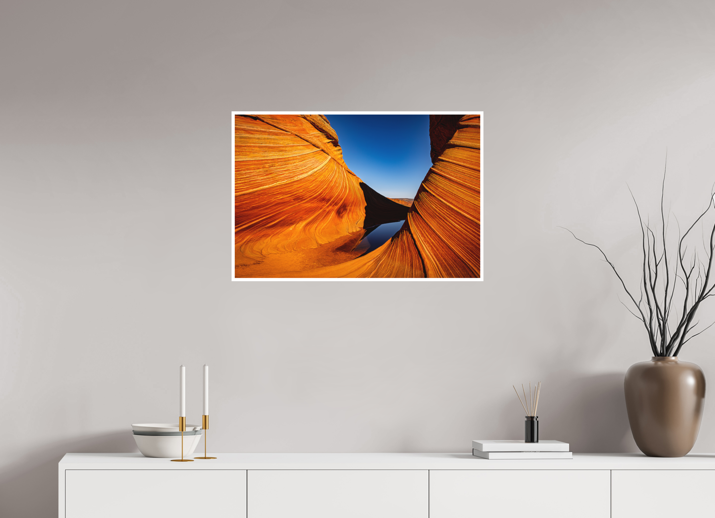 30 x 20″, Fine Art Print on Hahnemuhle Bamboo Entrance to The Wave