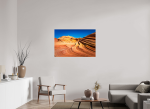 45 x 30″, Photo Print Under Acrylic Glass Second Wave