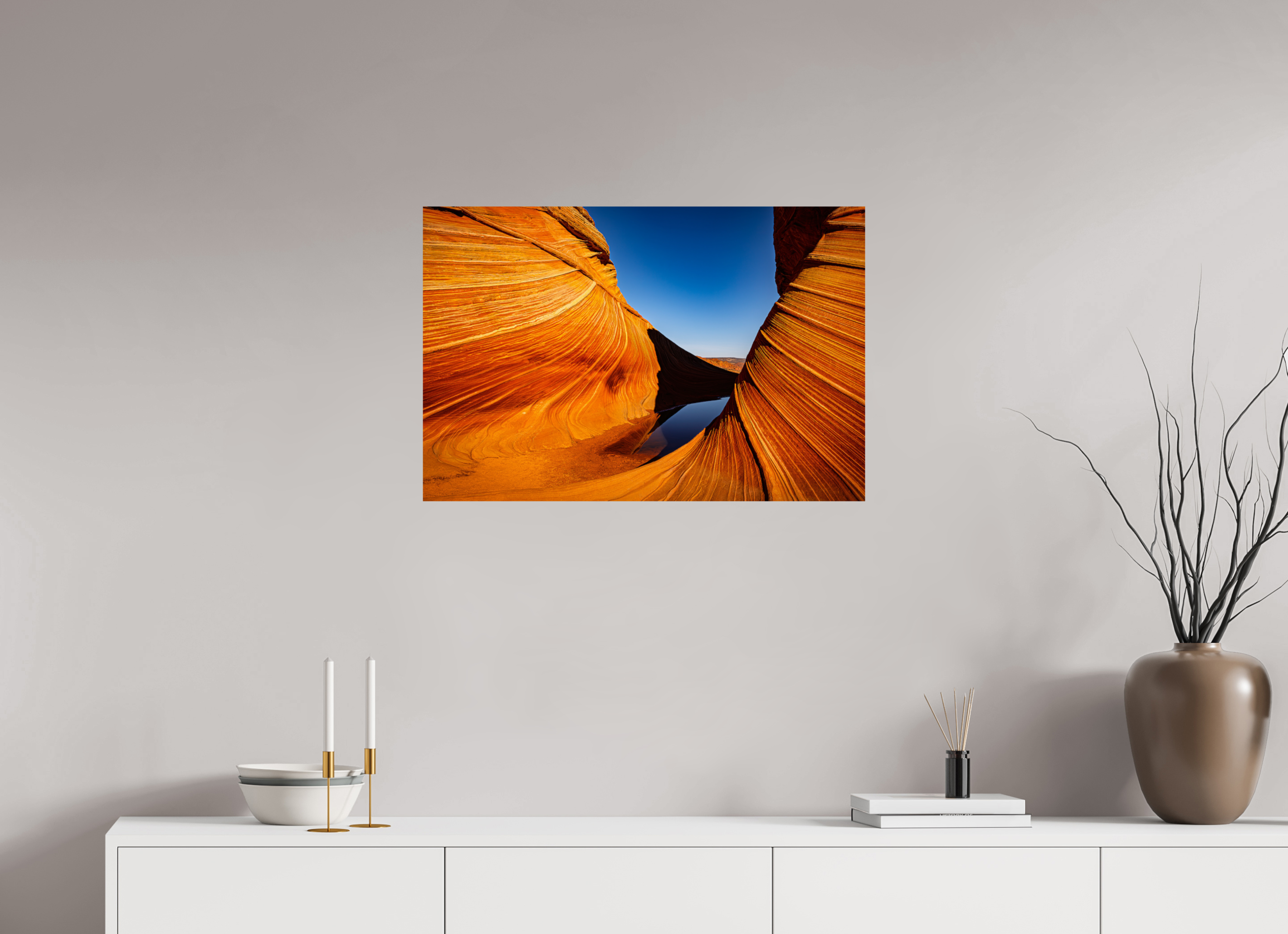 30 x 20″, Photo Print On Fuji Crystal DP II Entrance to The Wave