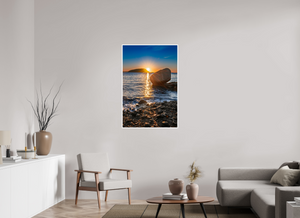 30 x 45″, Fine Art Print on Hahnemuhle Photo Silk Baryta X Balance Rock at Bar Harbor, Maine