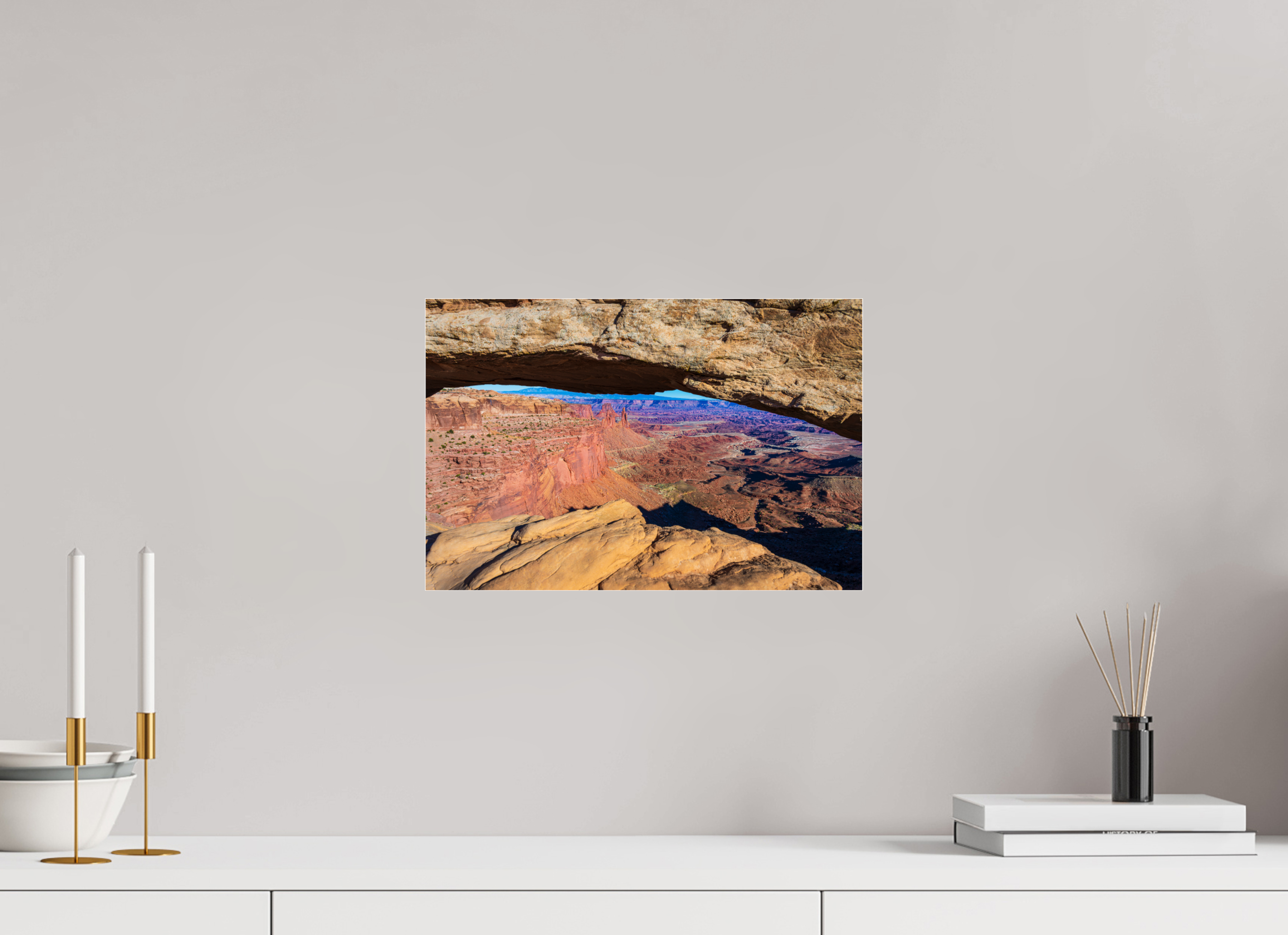 15 x 10″, Photo Print Under Acrylic Glass Mesa Arch, Canyonlands National Park, Utah