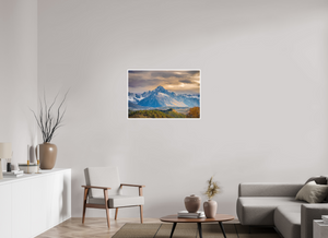 36 x 24″, Fine Art Print on Hahnemuhle German Etching Mount Sneffels, Rocky Mountains, Colorado