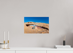15 x 10″, Photo Print Under Acrylic Glass 'Rabbit's View' - Mesa Arch, Canyonlands National Park, Utah