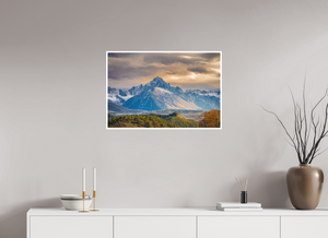 30 x 20″, Fine Art Print on Hahnemuhle German Etching Mount Sneffels, Rocky Mountains, Colorado