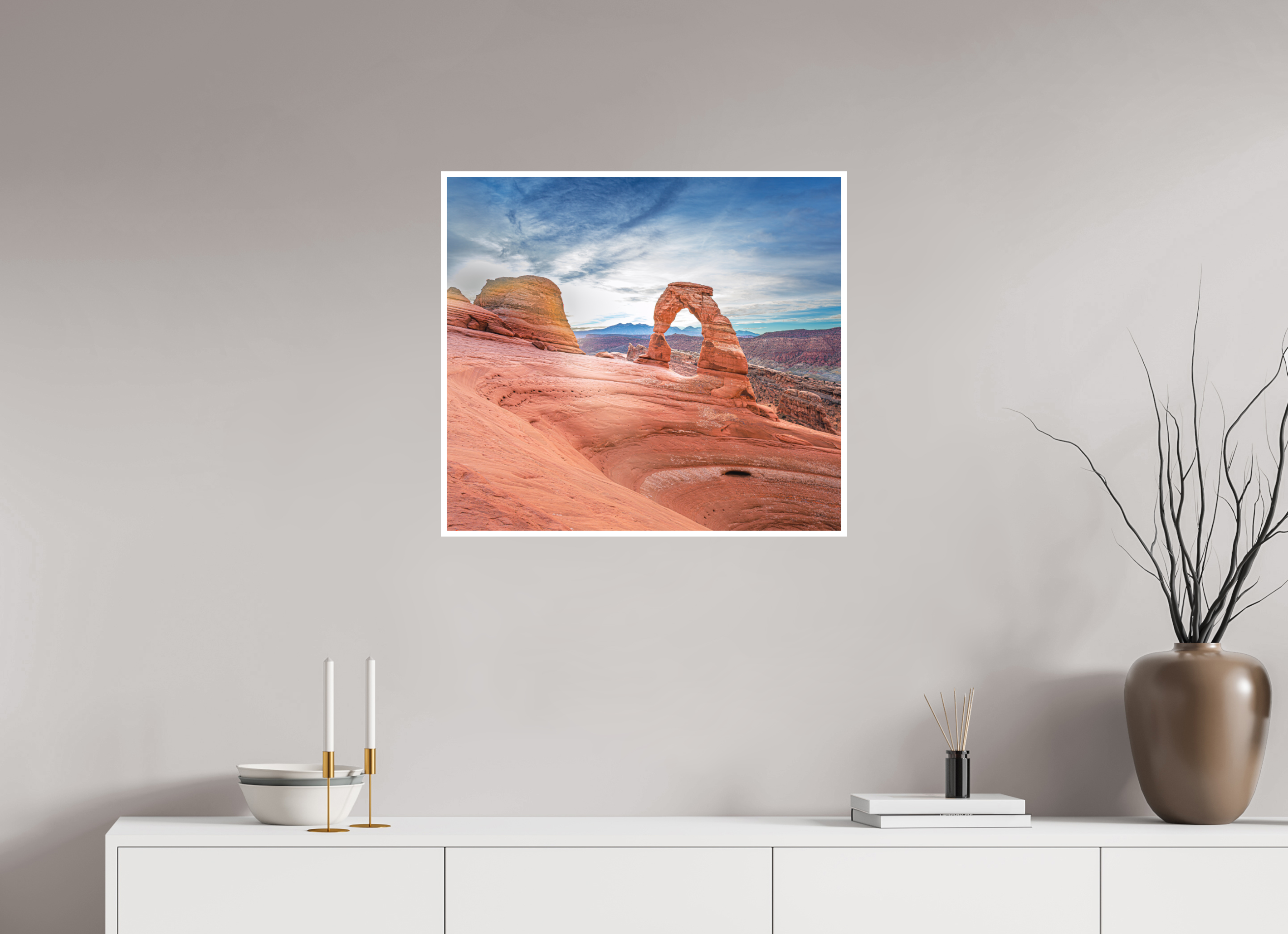 26.8 x 24″, FineArt Print on Hahnemuhle William Turner Delicate Arch, Arches National Park, Utah