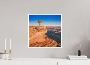 16 x 16.3″, Fine Art Print on Hahnemuhle Bamboo Silent Sentinel of Canyonlands National Park, Utah