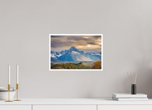 15 x 10″, Fine Art Print on Hahnemuhle German Etching Mount Sneffels, Rocky Mountains, Colorado