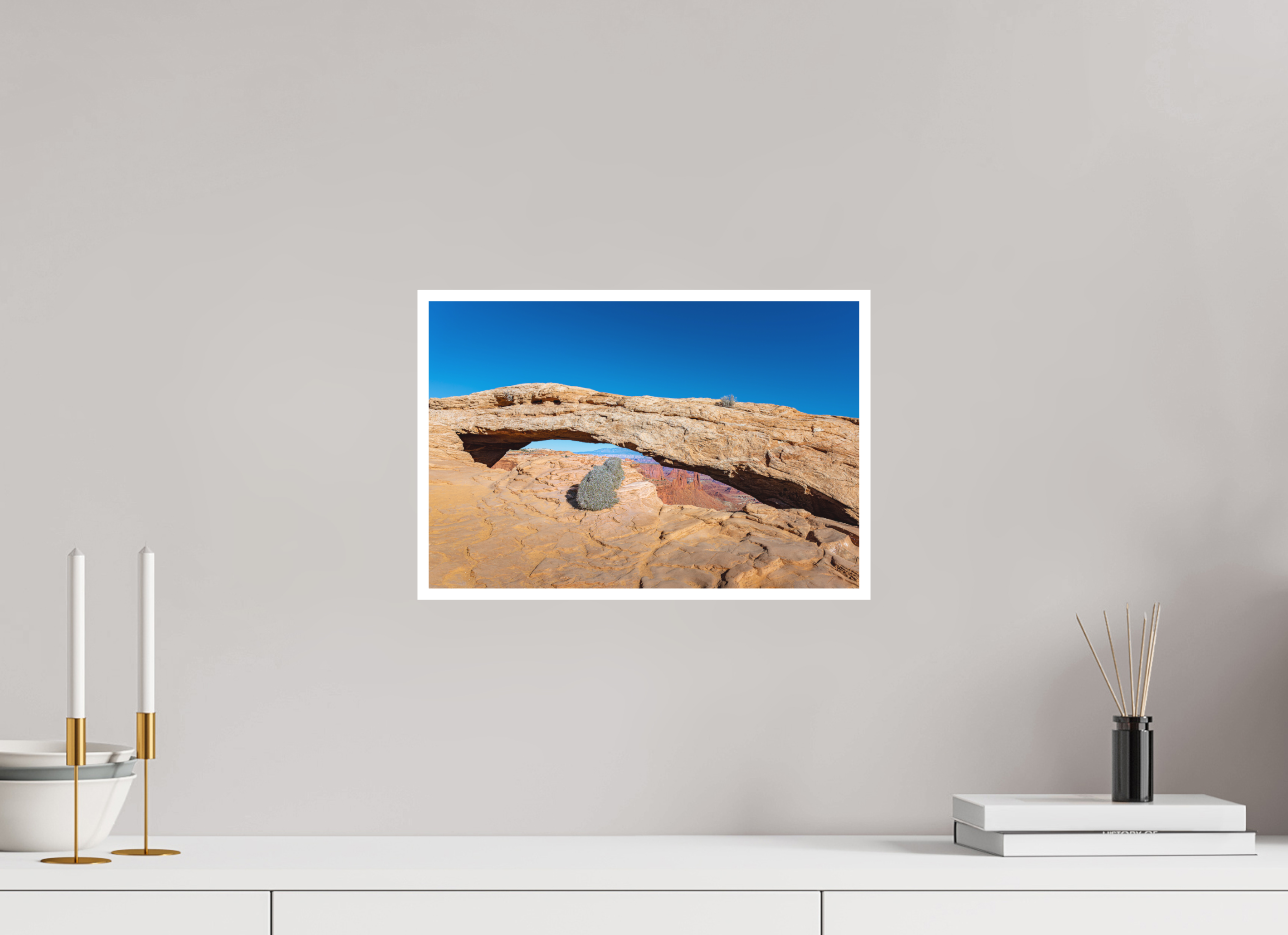15 x 10″, Fine Art Print on Canson Infinity Rag Photographique II 'Rabbit's View' - Mesa Arch, Canyonlands National Park, Utah