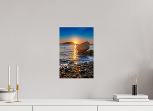 10 x 15″, Photo Print On Fuji Crystal DP II Balance Rock at Bar Harbor, Maine