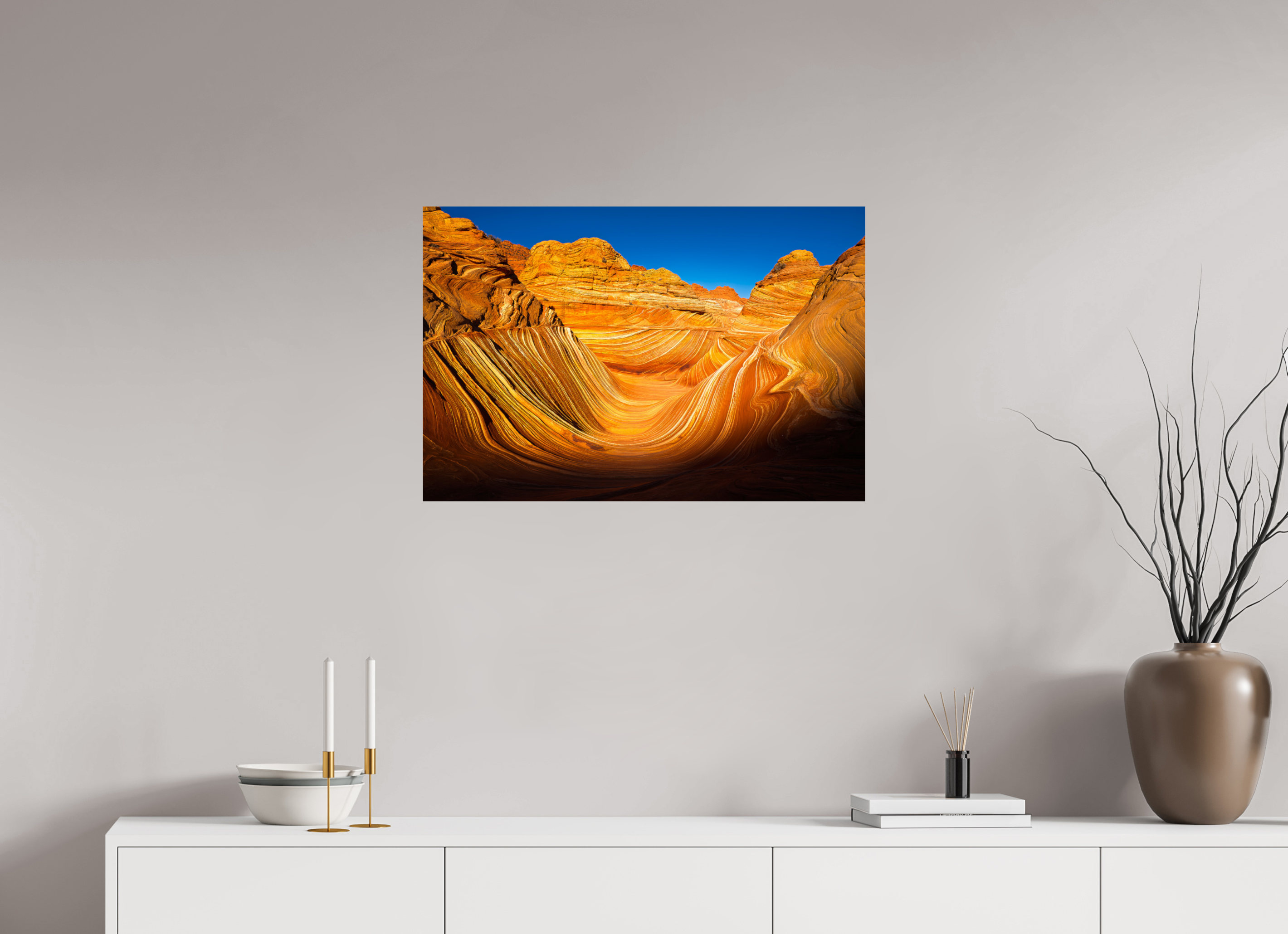 30 x 20″, Photo Print On Fuji Crystal DP II The Wave